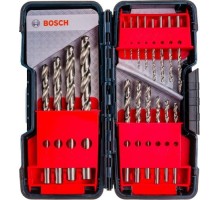 Набор сверл по металлу BOSCH HSS-G 18 шт ToughBox D1-10 2607019578