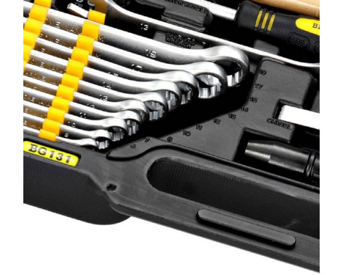 Набор инструментов BERGER BG131-1214 универсальный 1/2" -1/4", 131 предмет