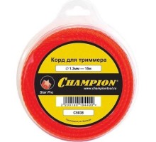 Леска триммерная CHAMPION Star Pro 1.3мм/ 15м звезда (C5038) [C5038]