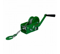 Лебедка барабанная HITCH HW 1100, канат 10 м, 1100 кг SZ073149