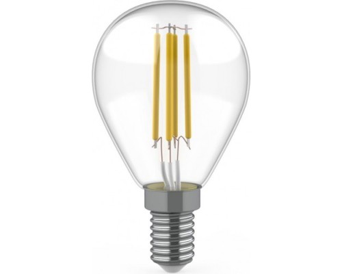 Лампа светодиодная GAUSS Basic Filament Шар 5,5W 510lm 2700К Е14 LED (3 лампы в упаковке) [1051116T]