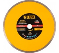 Алмазный диск для резки керамики Denzel сплошной, супертонкий, 300х25,4 мм, мокрый рез 73164