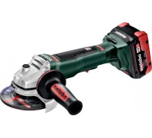 Угловая шлифмашина аккумуляторная METABO WPB 18 LTX BL125 Quick 2х8.0 Ач LiHD, бесщеточная 613075810