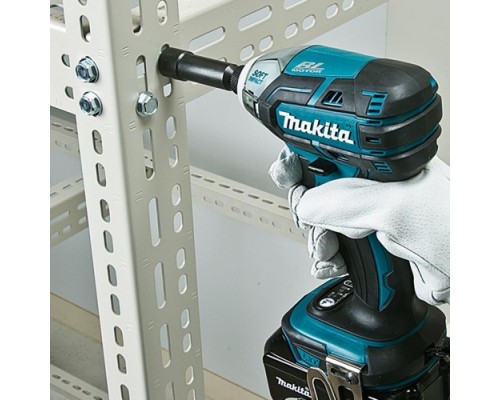 Аккумуляторный шуруповерт MAKITA DTS 141 Z ударный, бесщеточный, без АКБ и ЗУ [DTS141Z]