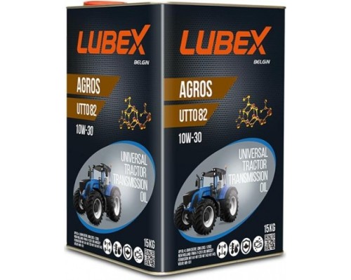 Масло трансмиссионное LUBEX AGROS UTTO 82 10W30 GL-4 20 л. [L020-0860-0020]