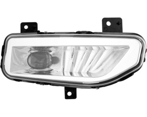 Фары противотуманные MTF LIGHT NISSAN NEW, линза, 12В, 5000К, 8Вт, ЕСЕ R19, E4 светодиодные FL07NX