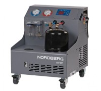 Установка для заправки автомобильных кондиционеров NORDBERG NF9E полуавтомат