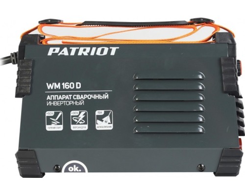 Сварочный инвертор PATRIOT WM 160 D [605302016]