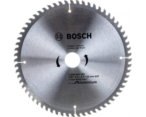 Пильный диск универсальный BOSCH ECO ALU/Multi 230x30-64T [2608644392]