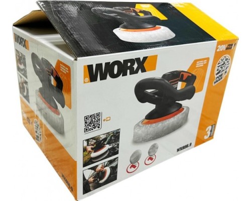Шлифмашина полировальная WORX WX856.9 без АКБ и ЗУ аккумуляторная [WX856.9]