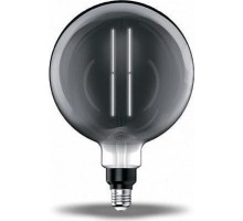 Лампа светодиодная GAUSS G200 filament 6w 330lm 4000к е27 gray straight led [154802205]