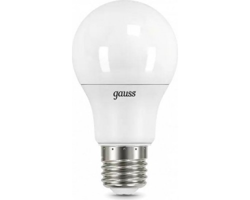 Лампа светодиодная GAUSS A60 a60 10w 920lm 4100k e27 шаг. диммирование led [102502210-S]