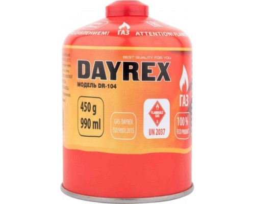 Газовый баллон DAYREX DR-104 450гр. 629936 [629936]