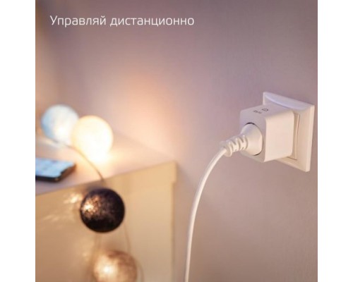 Сетевой переходник GAUSS Smart home (умная розетка) 2300w 207-253v [5510122]