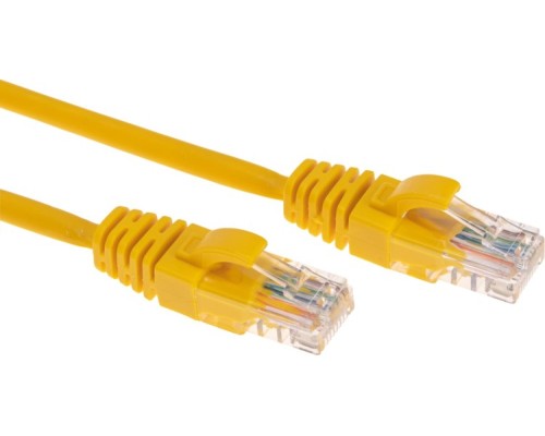 Патч-корд REXANT 02-0295-2 U/UTP, CAT 6, RJ45-RJ45, 26AWG, LSZH, желтый 2м