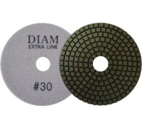 Алмазная тарелка на липучке DIAM АГШК 100*3,0 №30 Extra Line (мокрая) 000564