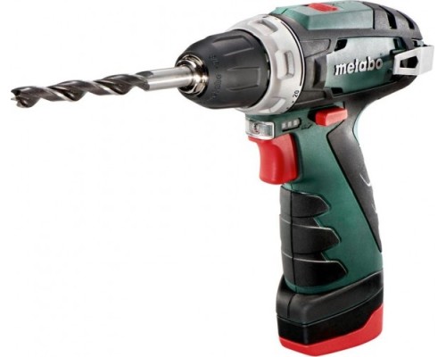 Дрель-шуруповерт аккумуляторная METABO PowerMaxx BS Basic 2х2,0 Ач, в коробке [600984000]