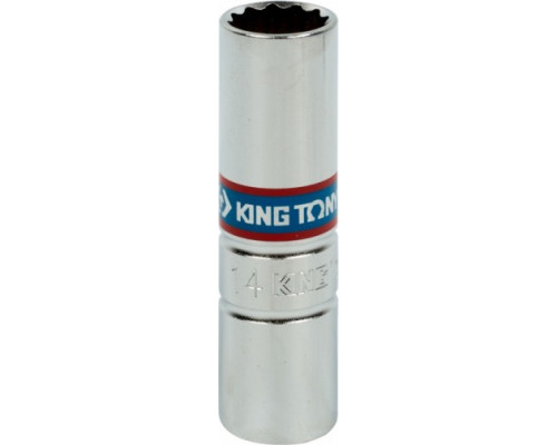 Головка свечная KING TONY 463014RC 14 мм