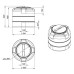 Емкость ЭКОПРОМ T  100 л., вертикальная [черный]