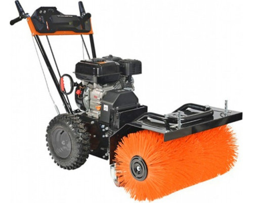 Машина подметальная бензиновая VILLARTEC SW7080Ek со снегоуборочной приставкой