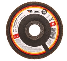 Круг лепестковый Kranz KR-90-0009 торцевой, p120, 115х22,2мм