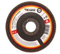 Круг лепестковый Kranz KR-90-0009 торцевой, p120, 115х22,2мм