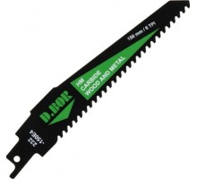 Полотна для сабельных пил D.BOR 115/150*4 мм HM / CARBIDE / WOOD AND METAL универсал.1 шт. D-232-150E4-01