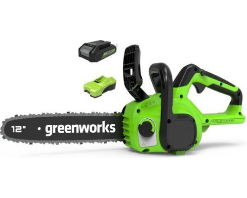 Пила цепная аккумуляторная GREENWORKS GD24CS30K4 [2007007UB]