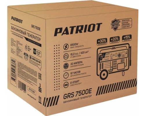 Генератор бензиновый PATRIOT GRS 7500 E [476102288]