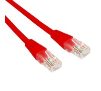 Патч-корд REXANT 02-0293-105 U/UTP, CAT 6, RJ45-RJ45, 26AWG, LSZH, красный 1,5м