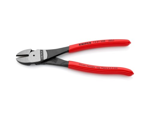 Бокорезы KNIPEX KN-7401200SB особо мощные, 200 мм, обливные ручки