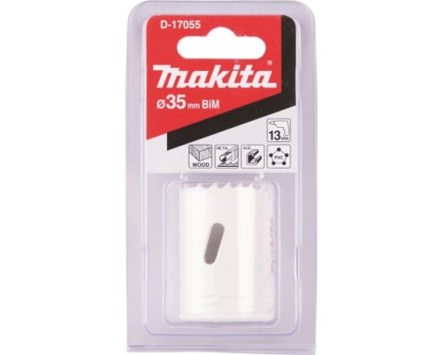 Коронка биметаллическая MAKITA D-17055 35мм