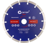 Алмазный диск универсальный Cutop Profi 180х2,4х8,0х22,2 мм, сегментный 60-18024
