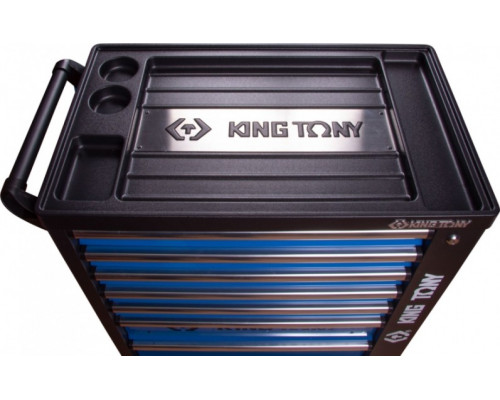 Тележка инструментальная KING TONY 87G35-7B-KB, 7 полок