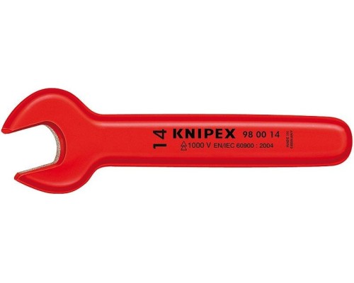 Ключ рожковый диэлектрический KNIPEX 980018 1000 V, 18 мм [KN-980018]