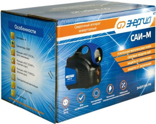 Сварочный инвертор ЭНЕРГИЯ САИ-190М ММА [Е0300-0101]