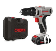 Дрель-шуруповерт аккумуляторная Crown CT21052LH-1.5 BMC