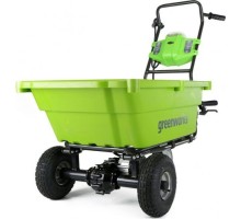 Садовая тележка аккумуляторная GREENWORKS G40GC без АКБ и ЗУ 7400007