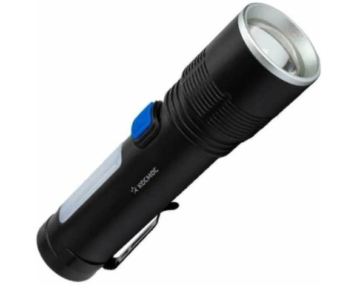 Фонарь ручной КОСМОС KOC133Lit аккумуляторный, 10 Вт LED + 2 Вт COB, zoom