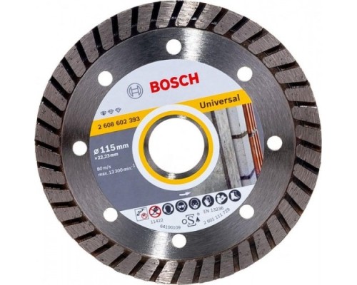 Алмазный диск универсальный BOSCH 115-22,23 мм Standard for Universal Turbo [2608602393]