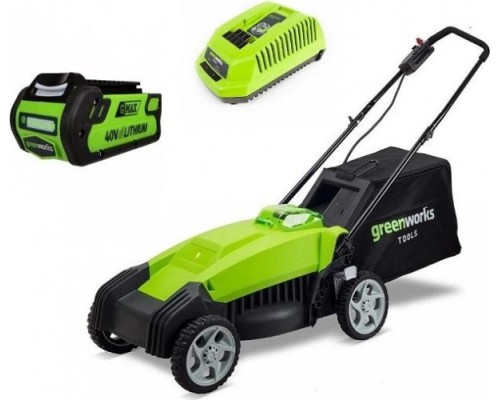 Газонокосилка аккумуляторная GREENWORKS 40V (2500067VA) [2500067VA]