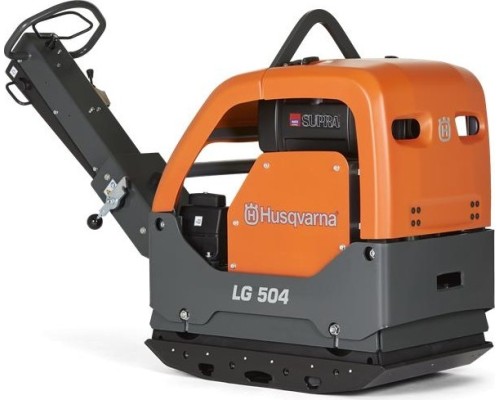 Виброплита HUSQVARNA LG 504 DEW дизельный двигатель HATZ, реверсивная [9678555-07]
