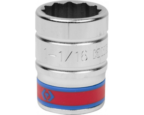 Головка двенадцатигранная 1-1/16" 3/4" KING TONY 633034S