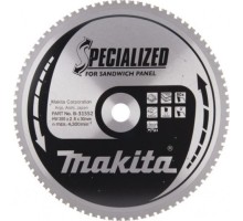 Пильный диск для сэндвич-панелей MAKITA 355х 80тх30 дерево B-31522 [B-31522]