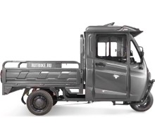 Трицикл грузовой электрический RUTRIKE КАРГО Кабина 1500 60V1000W Серый-2735 022468-2735