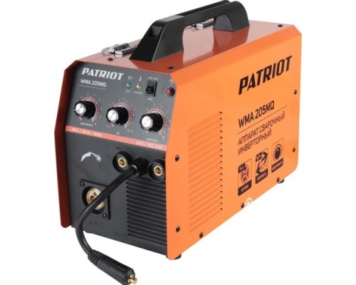 Сварочный полуавтомат PATRIOT WMA 205 MQ инверторный mig/mag/mma [605302155]