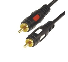 Шнур REXANT 17-0148 2 RCA-2 RCA, 10м, черный, Gold