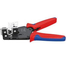 Стриппер KNIPEX KN-121213 прецизионный со сменными фасонными ножами, awg 10/