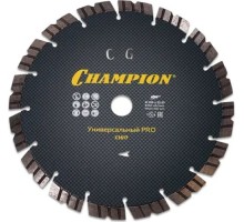 Алмазный диск универсальный CHAMPION C1617 pro 230/22,23/12 marathon (бетон,гранит, ж/б,тверд