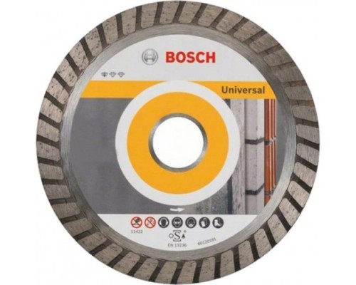 Алмазный диск для резки мрамора BOSCH 125-22,23, мм Standard for Universal Turbo 10 шт. в уп. [2608603250]